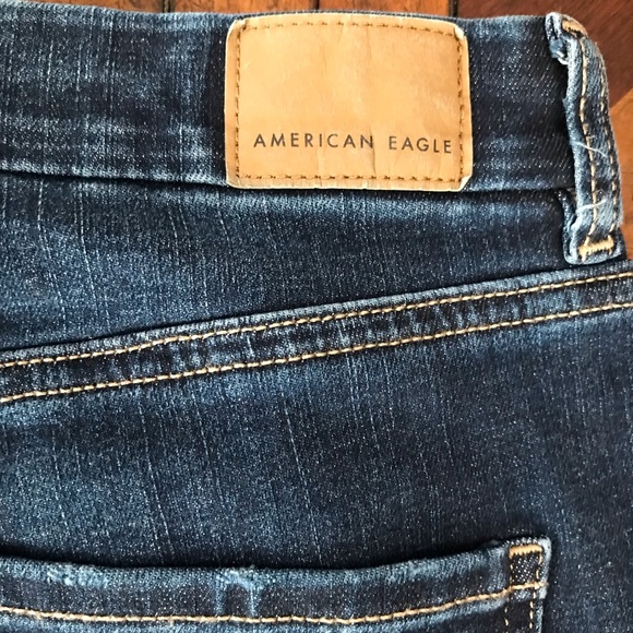 American Eagle AEO next level stretch curvy hi-rise jegging size 4 Long - Picture 5 of 8